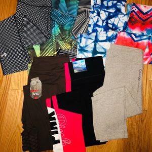 PINK UA Under Armor Calvin Klein Reebok Yoga LOT